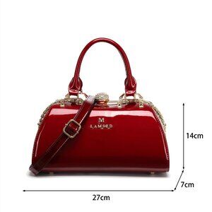 Elegant Patent Handbag